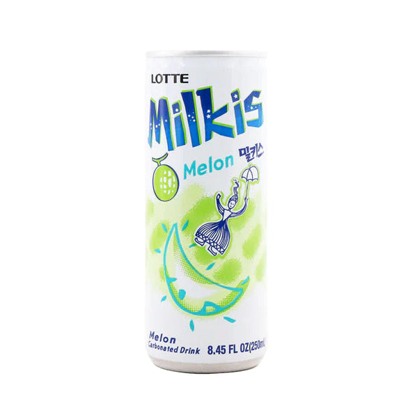 Lotte Chilsung Milkis Melon (can) 250ml/ 롯데 칠성 밀키스 멜론 캔 250ml